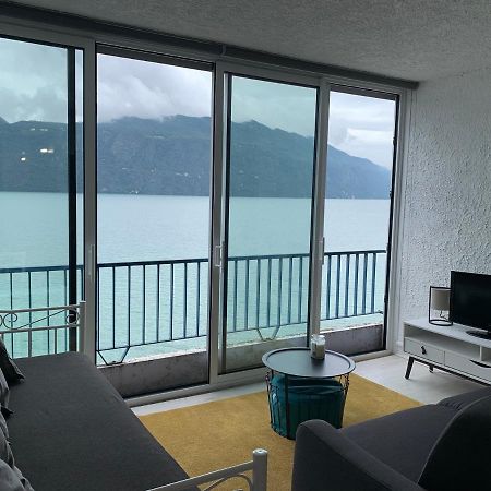 Le Lamartine, vue magnifique face au Lac du Bourget Aix-les-Bains Extérieur photo