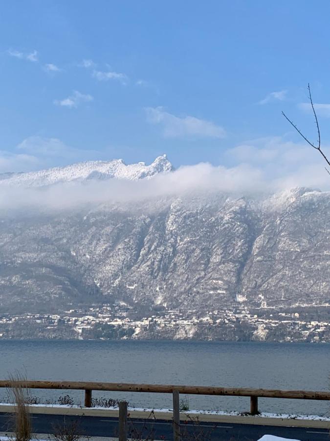 Le Lamartine, vue magnifique face au Lac du Bourget Aix-les-Bains Extérieur photo